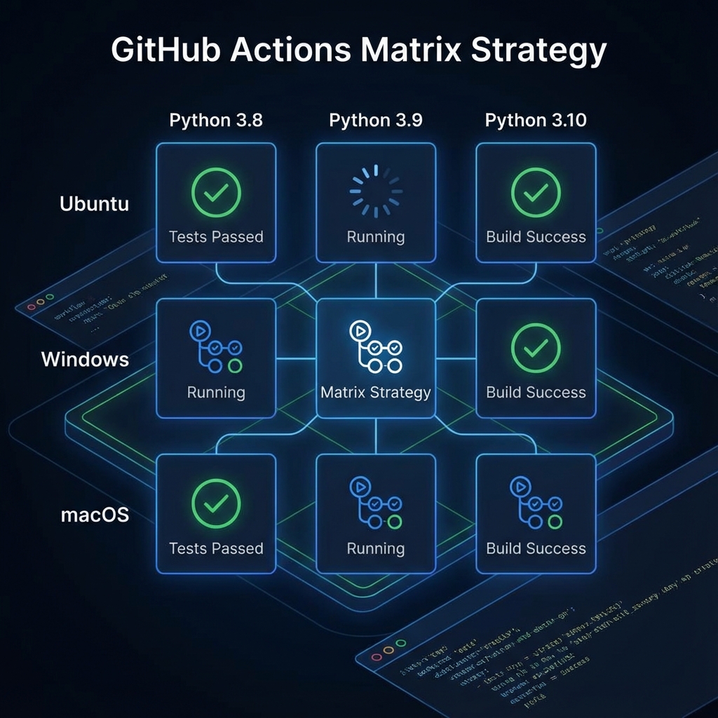 GitHub Actions Matrix Strategy: Testing Multiple Versions Simultaneously