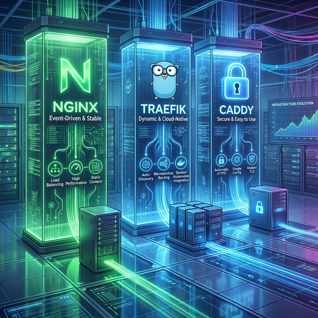 Nginx vs Traefik vs Caddy: Which Reverse Proxy to Choose?